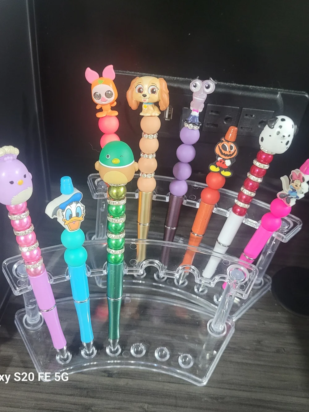 Handmade Character Beaded Pens - Picture 1 of 3